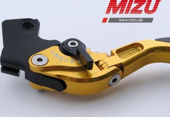 Mizu クラッチレバー ABE認可品 ゴールド | 309G2651511