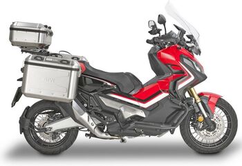 GIVI / ジビ Windscreen for Honda X-ADV, color clear, dim. HxW 65x40 cm, 13 cm higher than oe | D1156ST