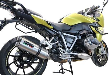 GPR / ジーピーアール Original For Bmw R 1250 R - Rs 2021/22 E5 Homologated スリッポンエキゾースト Dual Inox | E5.BM.107.DUAL.IO