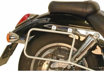 ヘプコ＆ベッカー サイドキャリア パーマネントマウント クロム Honda VTX 1800 | 650920 00 02