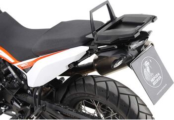 Hepco & Becker / ヘプコアンドベッカー Alurack (アリュラック) トップケースキャリア – ブラック KTM 790 Adv. R (2019-) | 6527581 01 01
