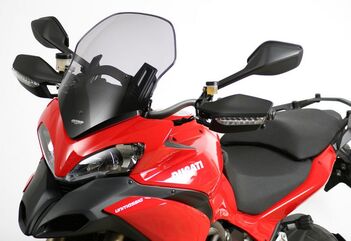 MRA / エムアールエー  MULTISTRADA 1200 / S - ツーリング ウインドシールド "T" 2009-2012 クリア | 4025066125104