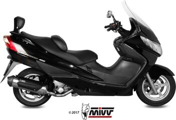 MIVV / ミヴURBAN ステンレススチール for SUZUKI AN 250 BURGMAN (2003 - 2006) | C.SU.0009.B