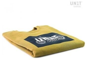 Unitgarage / ユニットガレージ Pioneer Olive oil sweatshirt, Size XXL | U105_xxl