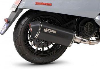 Scorpion Mufflers Serket Parallel Full System Ceramic Black Coated Sleeve | RLA50BCER