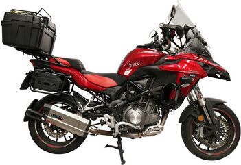 GPR / ジーピーアール Original For Benelli Trk 502 2017/20 E4 Homologated Slip-On Catalized Sonic Titanium | E4.BE.9.CAT.SOTIT