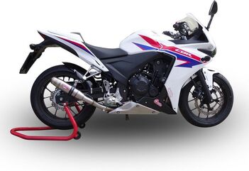 GPR / ジーピーアール Original For Honda Cbr 500 R 2019/20 E4 Homologated スリッポンエキゾースト Deeptone Inox | H.254.DE