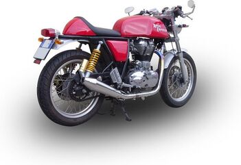 GPR / ジーピーアール Original For Royal E. Continental Gt 535 2014/16 Homologated スリッポンエキゾースト Catalized Vintacone | ROY.1.VIC