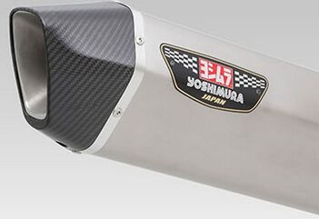 YOSHIMURA / ヨシムラ JMCA フルエキゾーストシステム HEPTA FORCE カーボンエンド T-MAX530/ABS (STC) - チタン カバー カーボン エンド | 110-389-C08G0