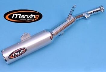 Marving / マービング マフラー Amacal &Oslash; 89 Cromium + アルミニウム Honda NX 250 | H/AAA/66/BC