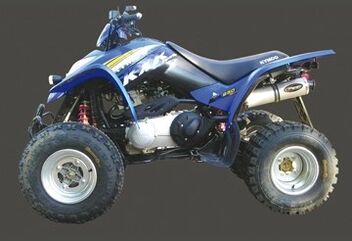 Marving マービングマフラー Group Round Ø 100 Quad Atv Line アルミ （クワッド・4輪バイク）KXR 250 2004 > KYMCO Quad - EU/SE | EU/SE/KY37