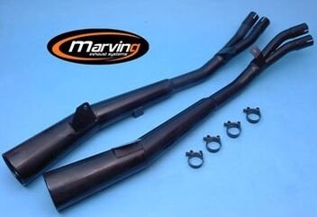 Marving / マービング デュアルマフラー Master ブラック - EU公道走行認可 Honda CBX 750 F | H/2029/NC