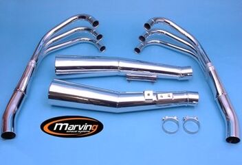 Marving / マービング フルシステム 6/2 Master クロム - EU公道走行認可 Honda CBX 1000 PRO LINK | H/5004/BC