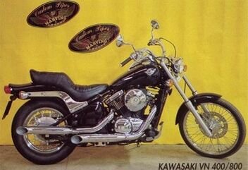 Marving / マービング デュアルマフラー Legend クロム Kawasaki VN 800 CLASSIC | K/CP25/BC