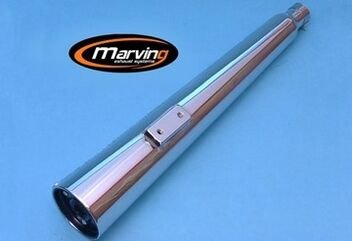 Marving / マービング マフラー Marvi クロム - EU公道走行認可 Yamaha SR 125 | Y/2158/BC