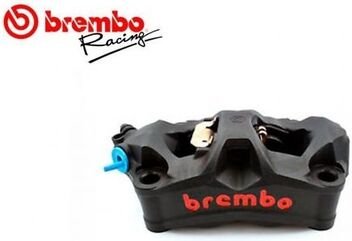 Brembo / ブレンボ STYLEMA 左ブレーキキャリパー 100MM ブラックWITH RED LOGO | 920D02092