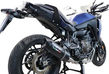 GPR / ジーピーアール Original For Yamaha Tracer 700 2017/20 E4 Homologated Full Exhaust Catalized Furore Evo4 Nero | E4.Y.198.CAT.FNE4