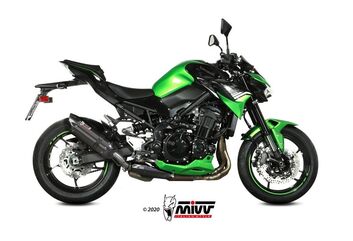 MIVV / ミヴマフラー Suono Black Stainless Steel Exhaust | K.052.L9