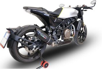 GPR / ジーピーアール Original For Husqvarna Vitpilen 701 2018/20 E4 Homologated スリッポンエキゾースト Furore Evo4 Nero | E4.HU.51.FNE4