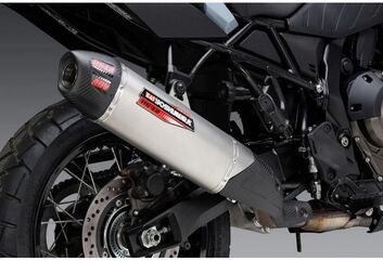 Yoshimura USA SUZUKI V-STROM 800 RS12 SO SS/CF EXHAUST STREET SLIP-ONS | 11710BS520