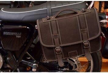 Ends Cuoio / エンズクオイオ Messenger Deluxe サドルバッグ all Triumph®