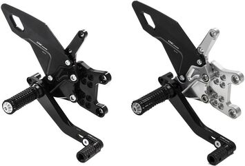 CNC Racing / シーエヌシーレーシング REAR SETS ADJUSTABLE EASY FOR APRILIA RSV4 - TUONO | PE506