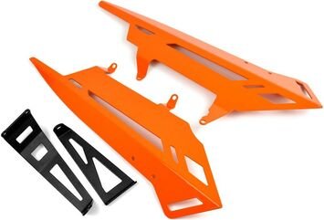 Pyramid Plastics / ピラミッドプラスチック Exhaust Cheeks | Orange | KTM 1290 Superduke R 2020> | 29900D