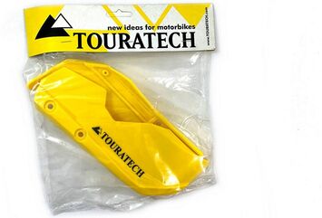 TOURATECH / ツアラテック R-hand protector GD Open  yellow set (left+right) with TT logo 08-0160-0015-0 glued and packed with saddle rider