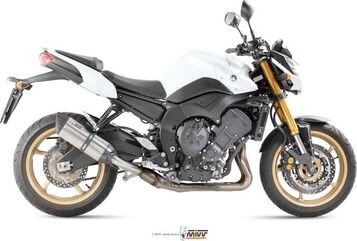 MIVV / ミヴ-SPORT SUONO- スリップオン ステンレス（カーボンエンドキャップ） for YAMAHA FZ8 FAZER 8 (10-) | Y.033.L7