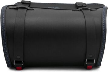 Ends Cuoio / エンズクオイオ バッグ Rev Sporty（Revスポーティー） 右側 - ブラックレザー - ブルーステッチ | REVSPO.N.CTBL.DX