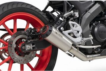 Scorpion Mufflers Red Power Full System Brushed Stainless Steel Sleeve | PYA118SYSSEO