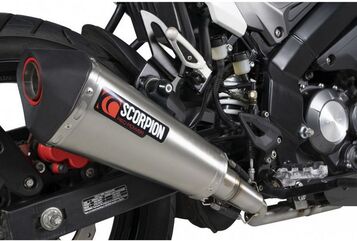Scorpion Mufflers Serket Taper Full System Brushed Stainless Steel Sleeve | RKE50SEO