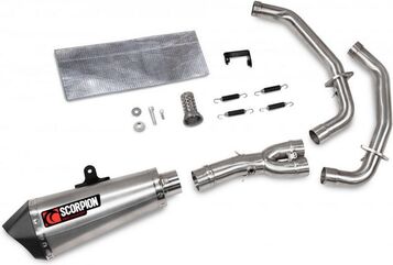 Scorpion Mufflers Serket Taper Full System Brushed Stainless Steel Sleeve | RYA120SYSSEO