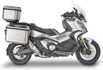 GIVI / ジビ Windscreen D1188ST for Honda X-ADV 750 21-, color Clear, dim. HxL 64x43,5 cm, 10 cm higher than oe, fits oe headlight fairing | D1188ST