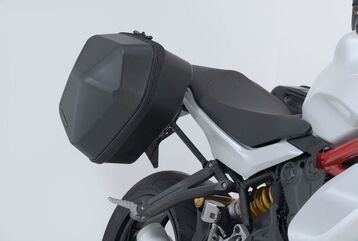 SW Motech URBAN ABS side case system. 2x 16.5L. Ducati Monster 1200, Super Sport 950. | BC.HTA.22.885.30001/B