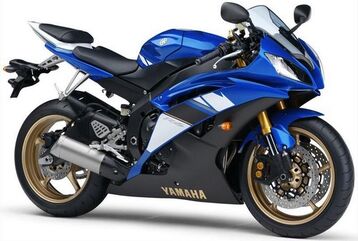 Powerbronze / パワーブロンズ スタンダードスクリーン フロストサファイヤ ブルー YAMAHA YZF-R6, 08-16 | 410-Y155-018