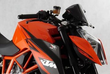Powerbronze / パワーブロンズ ライトスクリーン フロストステルスグレー KTM 1290 SUPER DUKE R, 14-16 (175 MM) | 430-U175-019