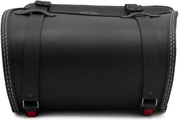 Ends Cuoio / エンズクオイオ バッグ Rev Sporty（Revスポーティー） 右側 - ブラックレザー - グレーステッチ | REVSPO.N.CTGR.DX