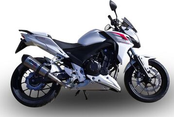 GPR / ジーピーアール Original For Honda Cb 500 F 2019/20 E4 Homologated スリッポンエキゾースト Gp Evo4 Titanium | E4.H.253.GPAN.TO