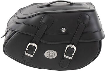 ヘプコ＆ベッカー レザーシングルバッグ Buffalo (バッファロー) ブラック 右 C-Bow シーボウキャリア用 | 620229 00 01