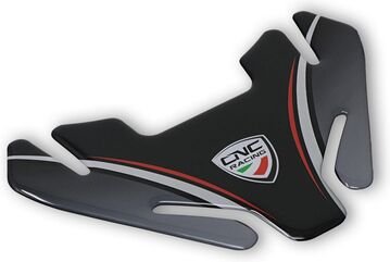 CNC Racing / シーエヌシーレーシング Fuel tank pad Ducati, Black | FP006B