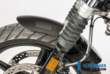 ILMBERGER / イルムバーガーカーボンパーツ フロントマッドガード カーボン - BMW R NINE T Scrambler | KVO.001.SCR16.K