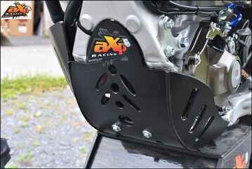 AXP-Racing Skid Plate PHD 6mm - Black/Red Sticker | AX1335