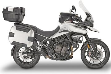 GIVI / ジビ Windscreen for Triumph Tiger 900, color Clear,, dim. HxW 59 x 42 cm, 12,5 cm higher than oe, fits oe headlight fairing | D6415ST