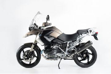 BOS （ボス） エキゾースト オーバル 120CS カーボン スチール - スリップオン BMW R 1200 GS/ Adventure (2004-2009) （EU圏公道走行認可eマーク付）