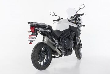 BOS / ボス Desert Fox スリップオンエキゾースト ステンレスマット TRIUMPH Tiger 1200 2016- | 1640812SM