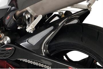 Powerbronze / パワーブロンズ リア　ハガー YAMAHA YZF1000R1 09-11 ブラック・シルバー メッシュ | 201-Y105-603