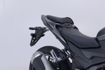 SW Motech PRO BLAZE H saddlebag set. Black. Honda CBR500R / CB500F (18-). | BC.HTA.01.740.31800