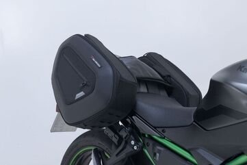 SW Motech PRO BLAZE H saddlebag set. Black. Kawasaki Z650/Ninja 650 (16-). | BC.HTA.08.740.36400