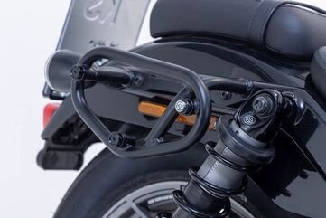 SW Motech Legend Gear side bag system LC Black Edition. Harley-Davidson Nightster (22-) / Special (23-). | BC.HTA.18.096.20100
